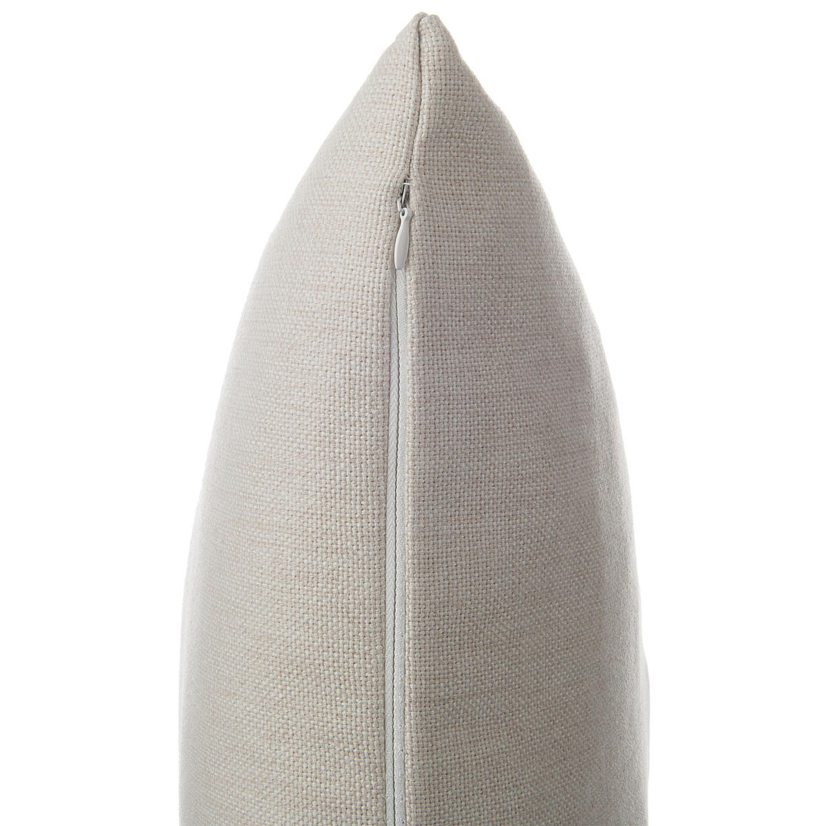OKRASNA BLAZINA komplet 2 svetlo bež 45/45 cm Gaura - bež, tekstil (45/45cm) - Beliani