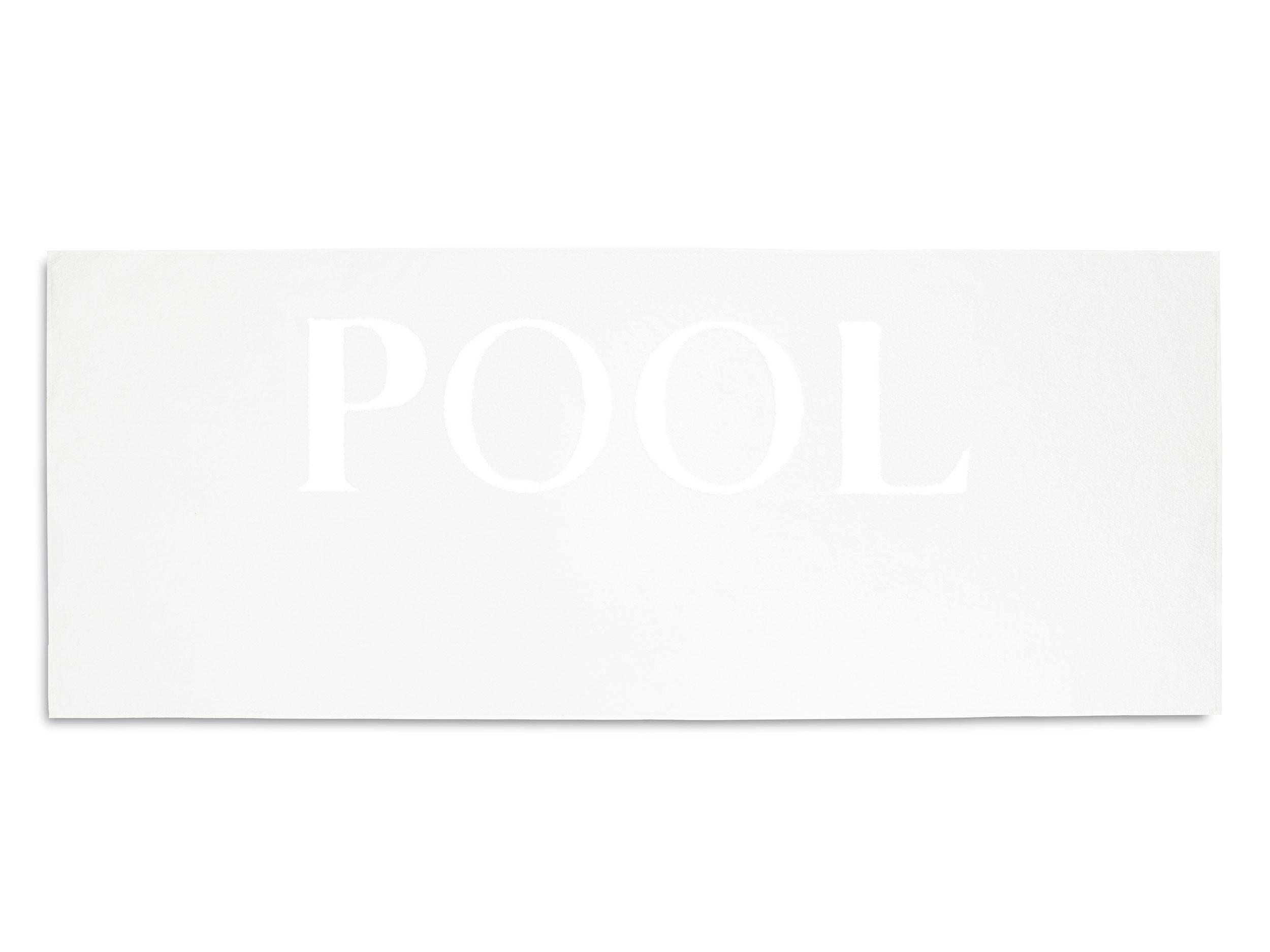 BADETUCH, 80x200 cm, 100% Baumwolle - Weiß, Textil (80/200cm) - Zollner