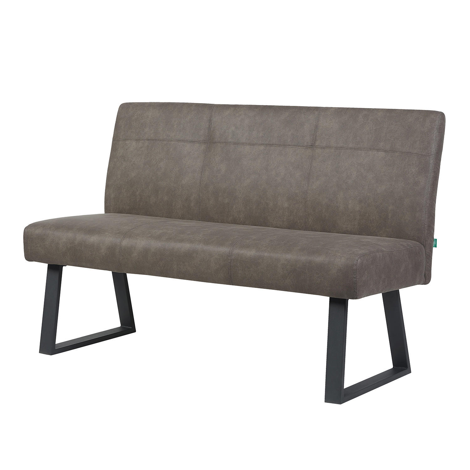 Dubi Möbel Sitzbank Taupe 140x91x66 cm