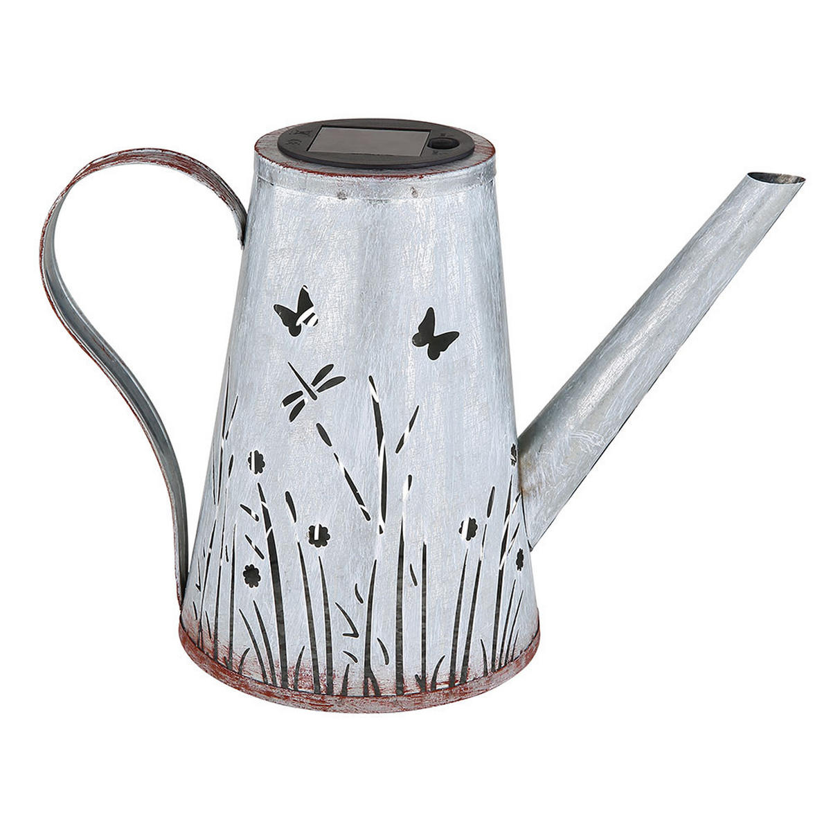 LED AUSSENLEUCHTE Metall Blau - Blau, Metall (27/14/19cm)