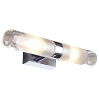 BADEZIMMER WANDLEUCHTE - Chromfarben, Metall (8.5/23/8.5cm) - SLV