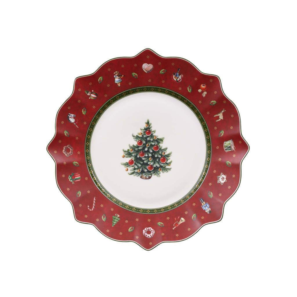 FRÜHSTÜCKSTELLER Toy's Delight rot ø 24,5 cm - Rot, Keramik (24.5cm) - Villeroy & Boch