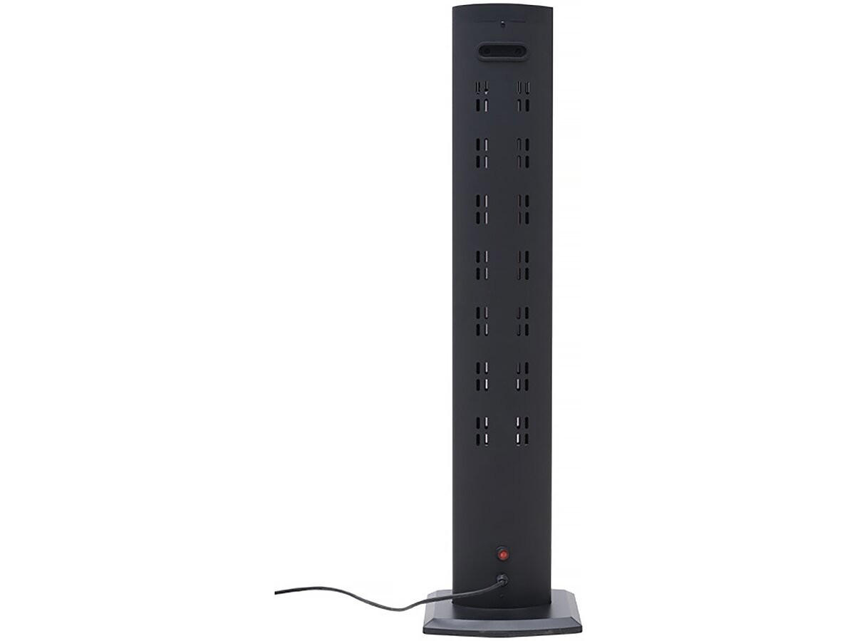 AUSSENHEIZUNG tornado Schwarz - Schwarz, Metall (4/17.2/104cm) - Habitat Garten