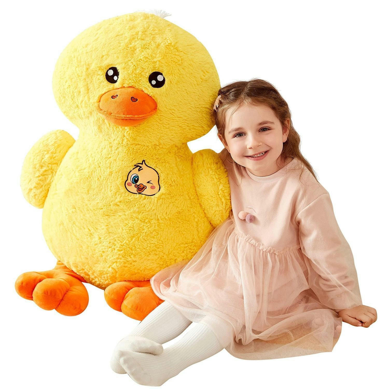 STOFFTIER Ente 50 cm - Gelb, Textil (45/50cm)
