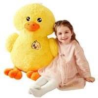 STOFFTIER Ente 50 cm - Gelb, Textil (45/50cm)