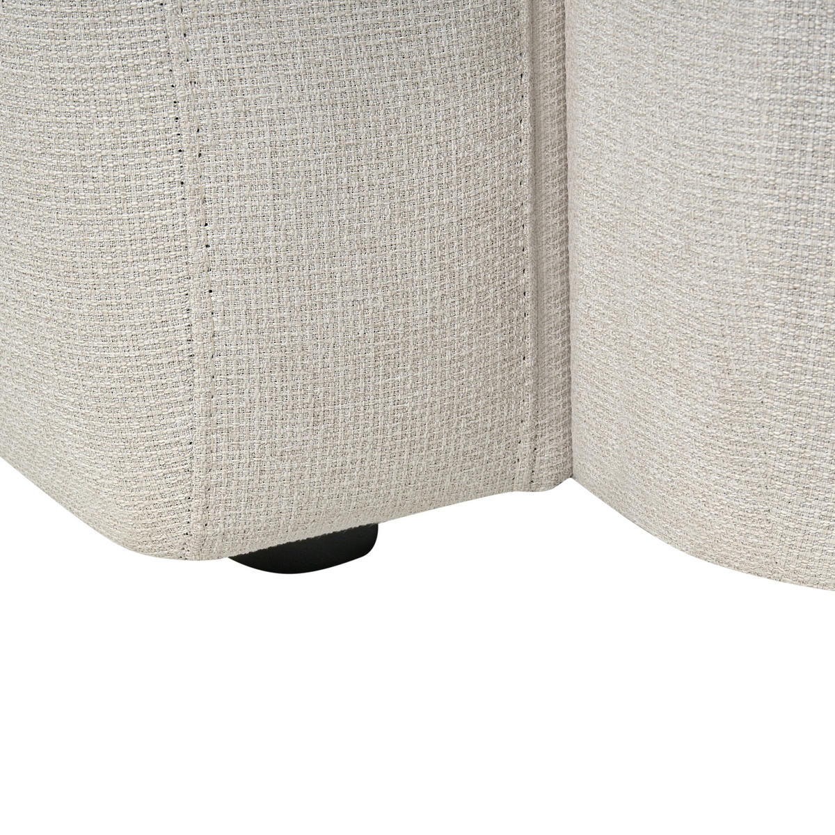 POHOVKA 3-místná Látka Světle béžová Afoss - béžová, textil (195/71/94cm) - Beliani