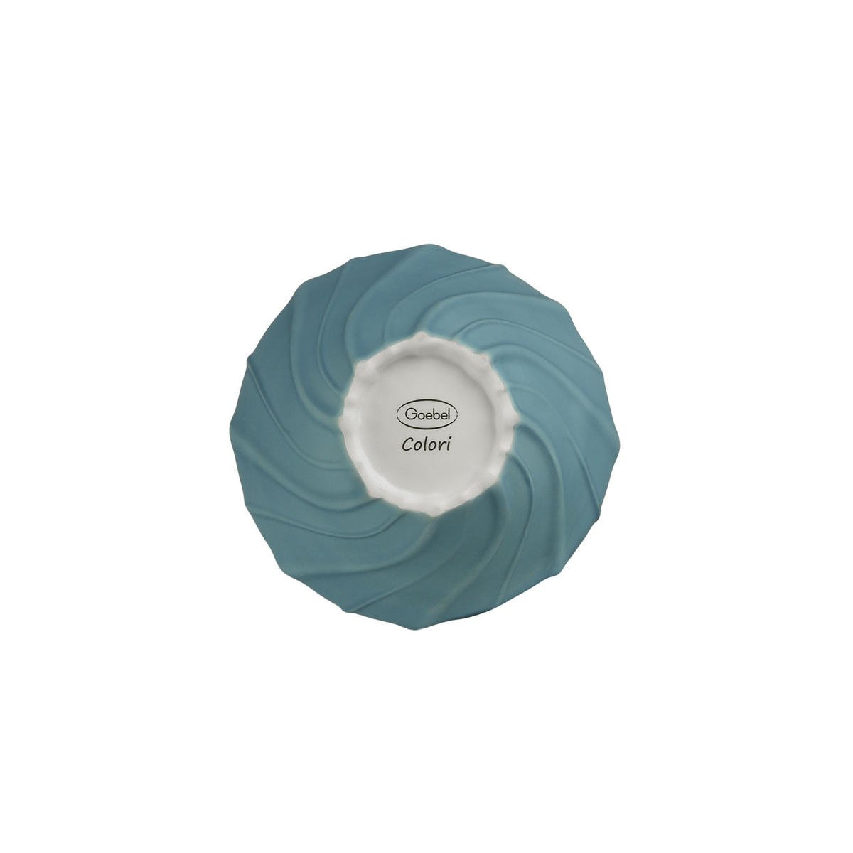 VASE Bahar, Biskuit-Porzellan, Blau, 31 cm - Blau, Keramik (31cm) - Goebel