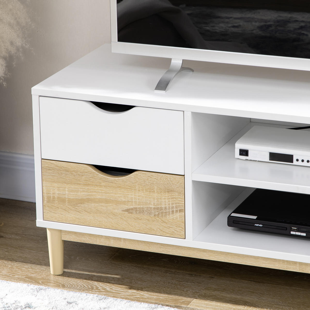 TV-MÖBEL Multicolor 1 Stück - Multicolor, Holzwerkstoff (120/44.5/40cm) - GiPP