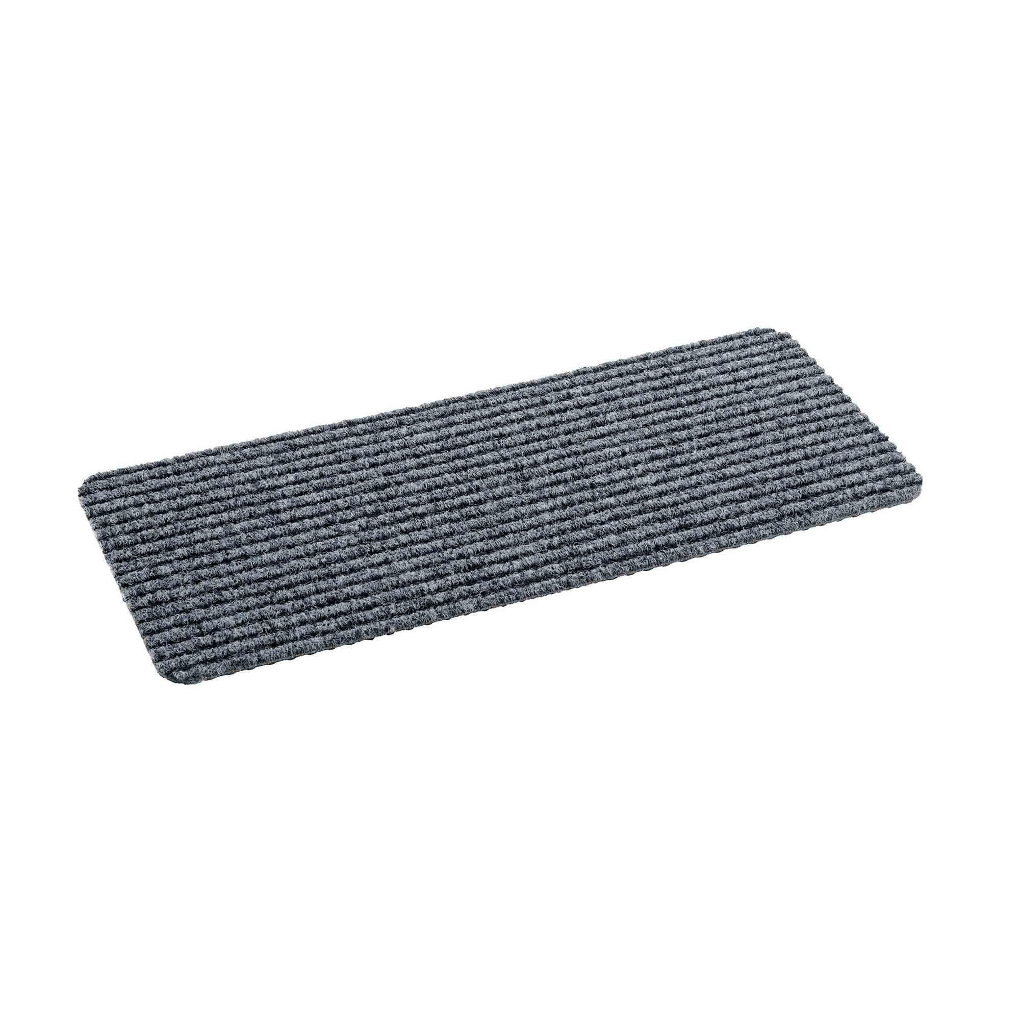 FUSSMATTE INNEN RIB LINE MINI - Grau, Textil (25/60cm) - Astra