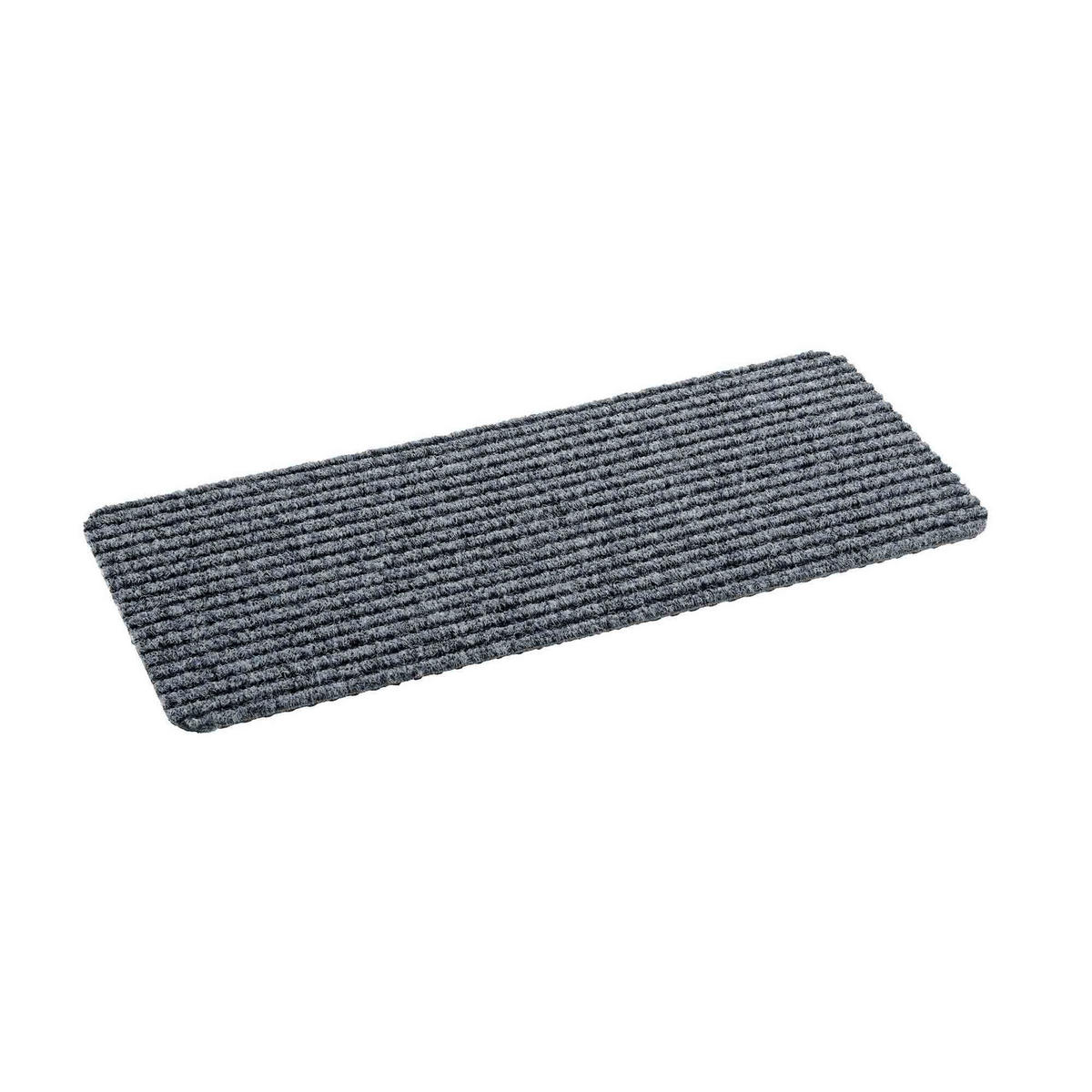 FUSSMATTE INNEN RIB LINE MINI - Grau, Textil (25/60cm) - Astra