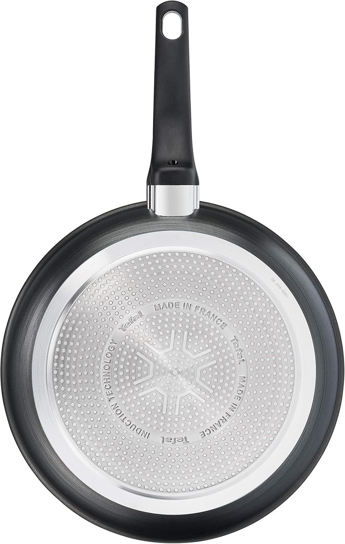 BRATPFANNE G12406 Titanium Fusion Schwarz 28cm - Schwarz, Keramik/Metall (28cm) - Tefal