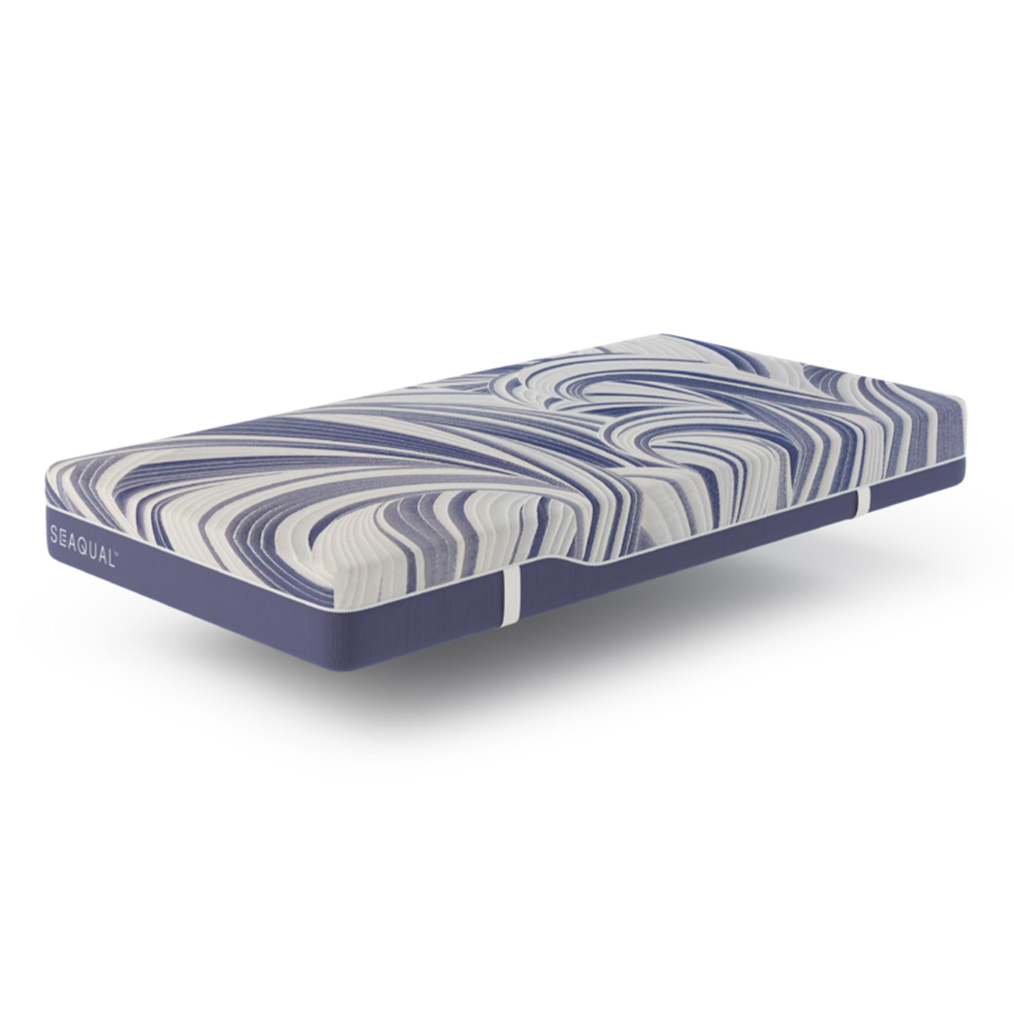 TASCHENFEDERKERN-MATRATZE "Ocean Clean TFK", H4, 80 x 200 cm, Höhe: ca. 21 cm - Blau, Textil (80/200cm) - Hn8 Schlafsysteme