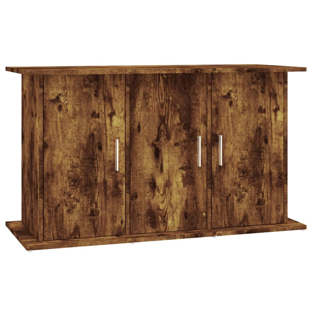 AQUARIUMSTÄNDER Räuchereiche 101/41/58 Cm Holzwerkstoff - Dunkelbraun, Holzwerkstoff (41/58/101cm) - vidaXL