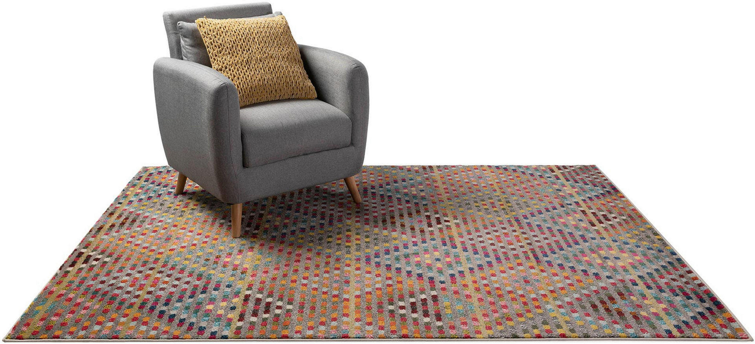 TEPPICH Casa Multicolor 300x400 cm - Multicolor, Textil (300/400cm) - benuta Nest