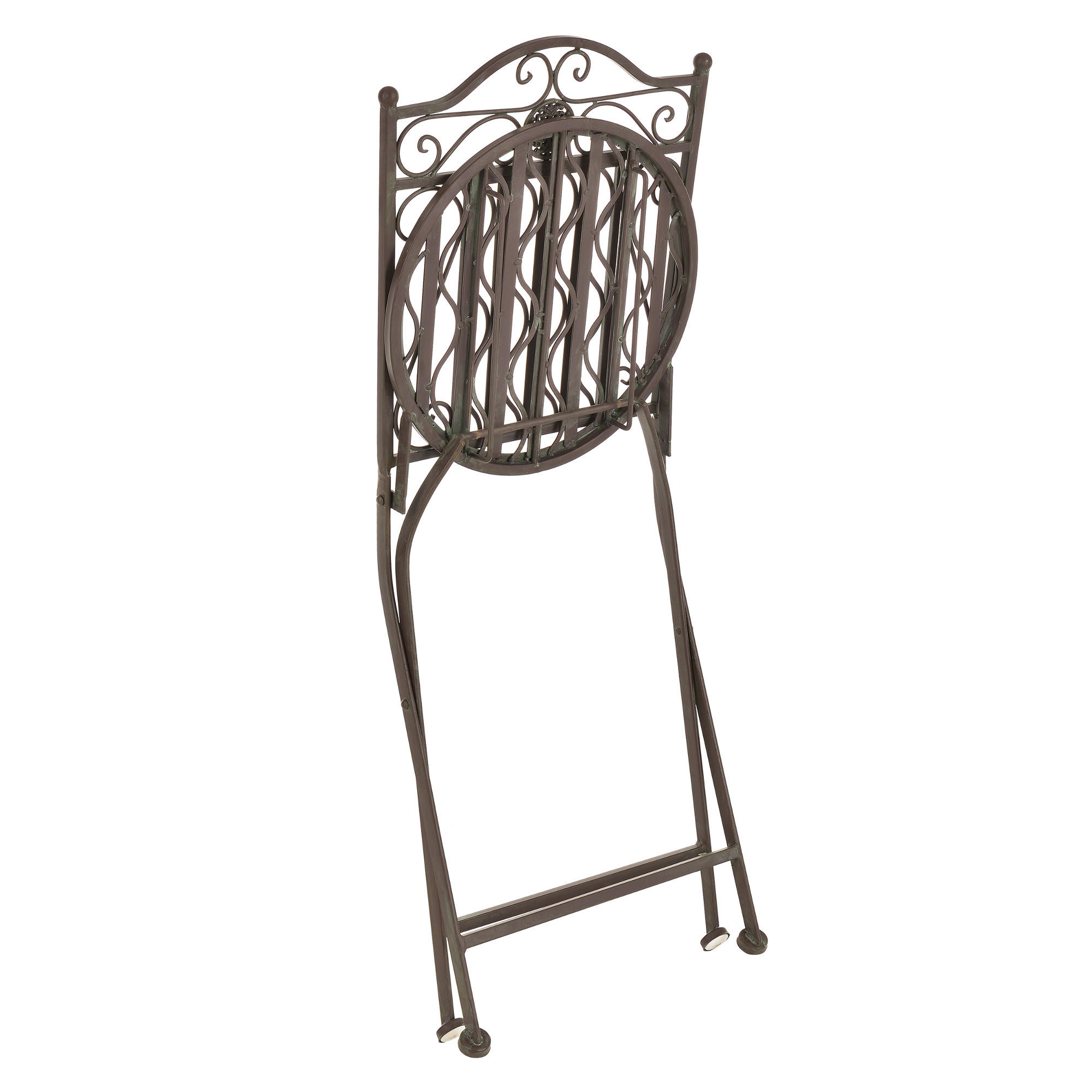 Thumbnail - [en.casa] Bistroset, Grün, Metall, 3-teilig, 2-Sitzer, Balkonmöbel, Balkonmöbel-Sets