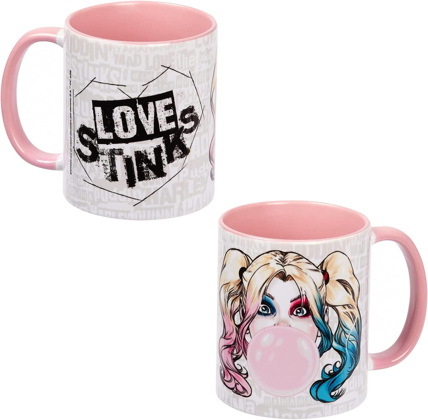 DC Comics Kaffeebecher Rosa