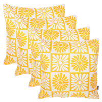 OUTDOORKISSEN 4er Set - Gelb, Textil (43/43cm) - icon