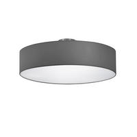 LED-DECKENLAMPE Ø50cm, Lampenschirm Stoff Grau - Grau, Textil (50/50/17cm) - meineWunschleuchte
