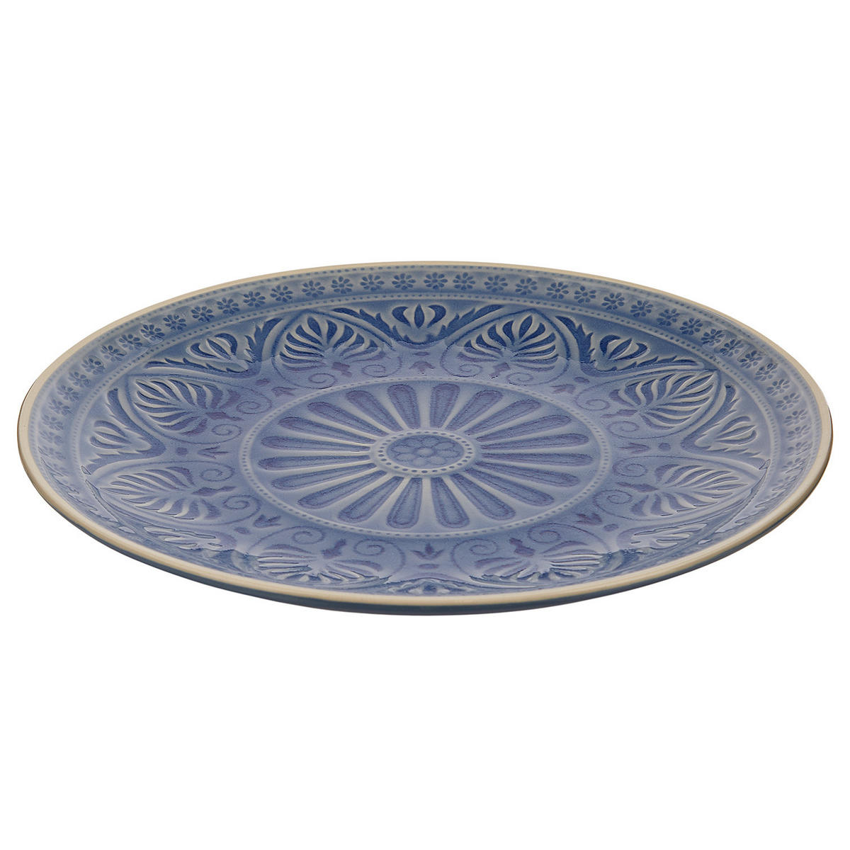 TELLER Sumatra - Hellblau, Keramik (31/31/3cm) - Butlers