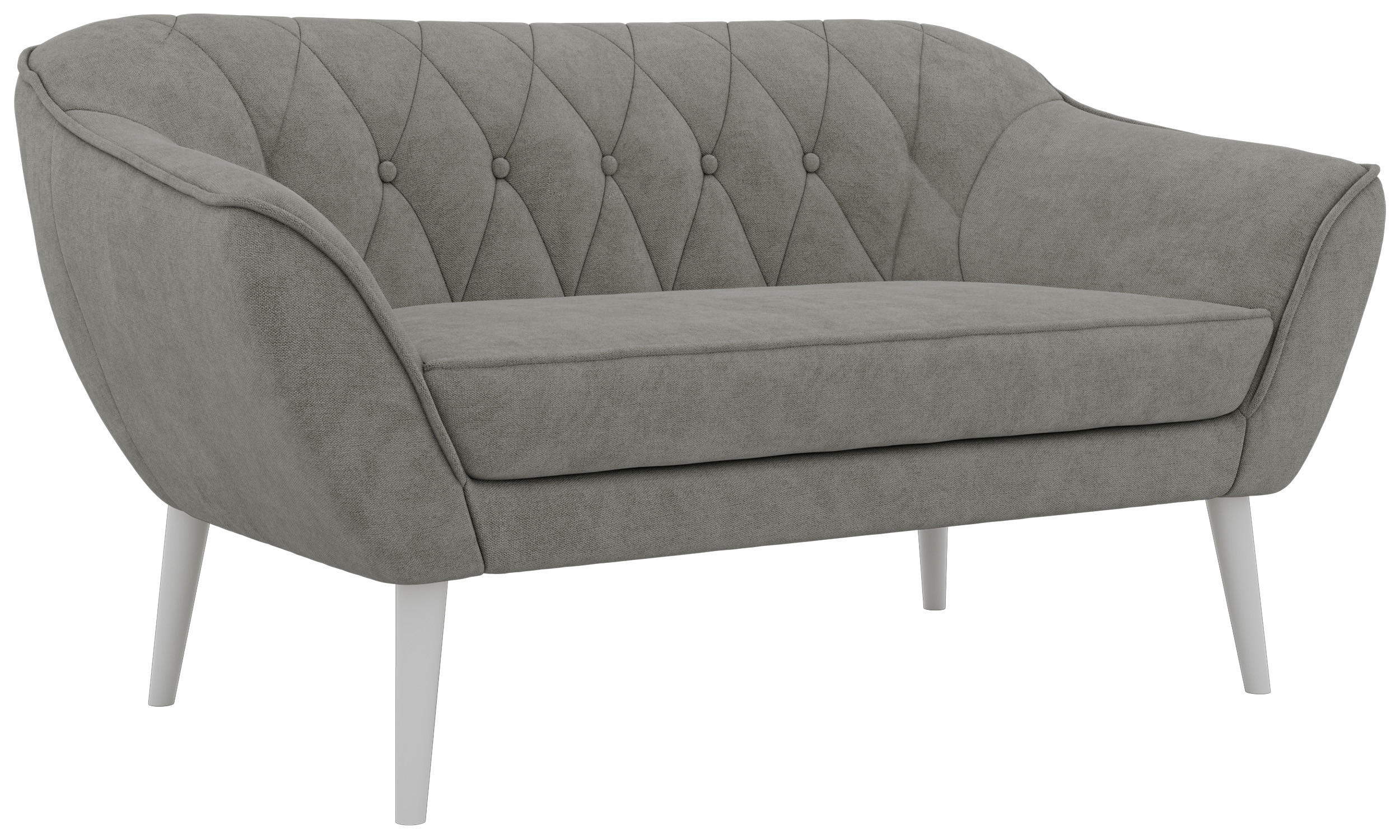 MKS 2-Sitzer-Sofa Platin 140x75x74 cm