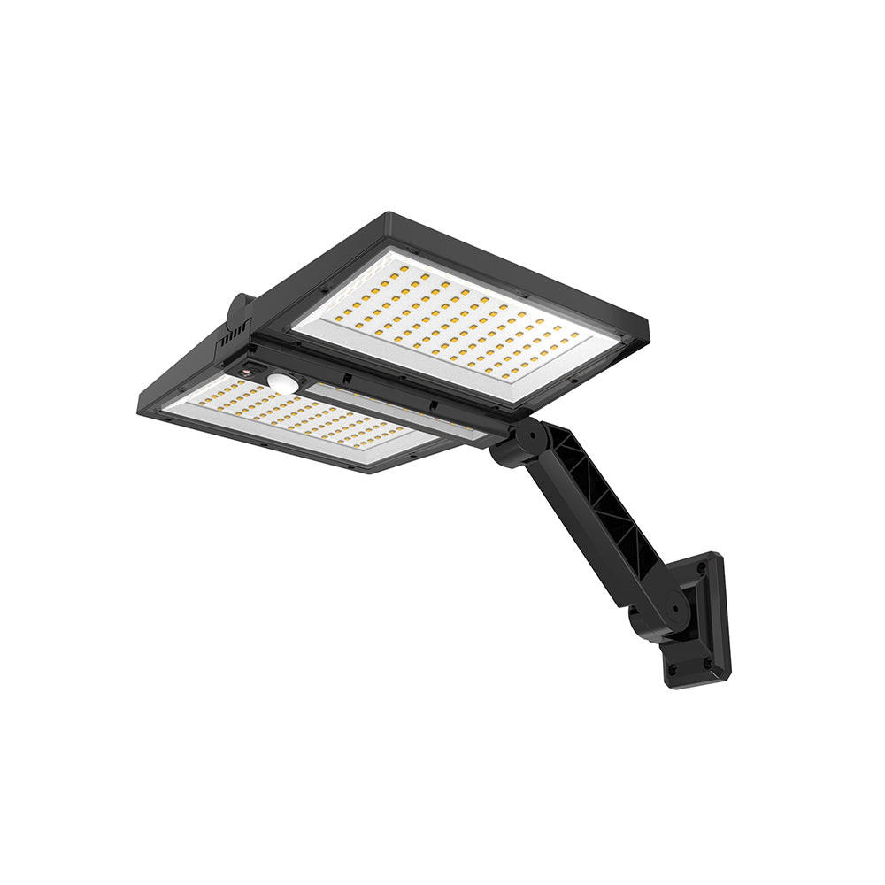 Lumisky Solarsensor-Scheinwerfer Schwarz 28x18x37 cm