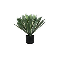 KUNSTPFLANZE Succulent Grün 70/70/50cm - Grün, Kunststoff (50cm) - PTMD Collection