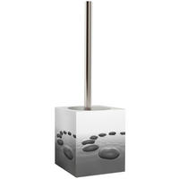 WC-BÜRSTE Black Stones - Grau, Kunststoff (12/37/10cm) - Sanilo