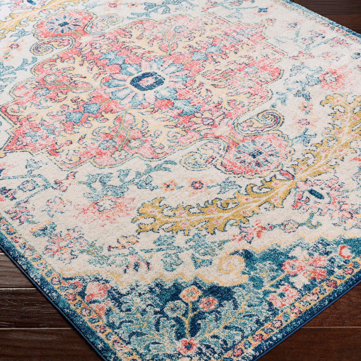 VINTAGE-TEPPICH Maverick 160/220 cm Blau - Blau, Textil (160/220cm) - LIVABLISS