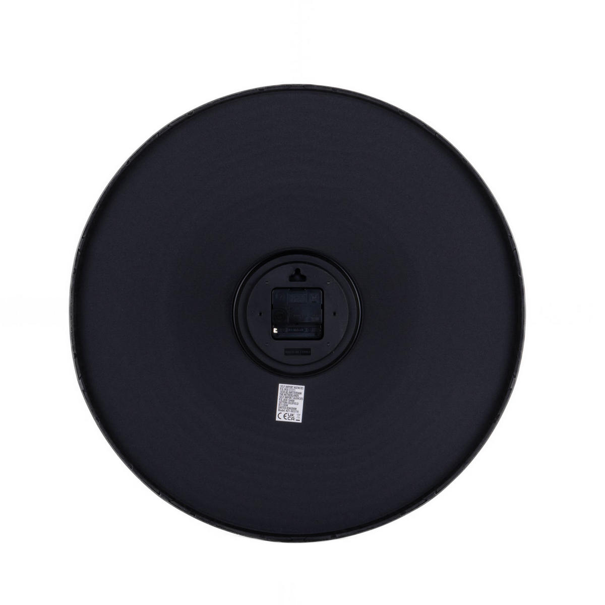 WANDUHR Holzimitat Ø 50,8 cm - Braun, Kunststoff (50.8/4.8/50.8cm) - Home Styling Collection