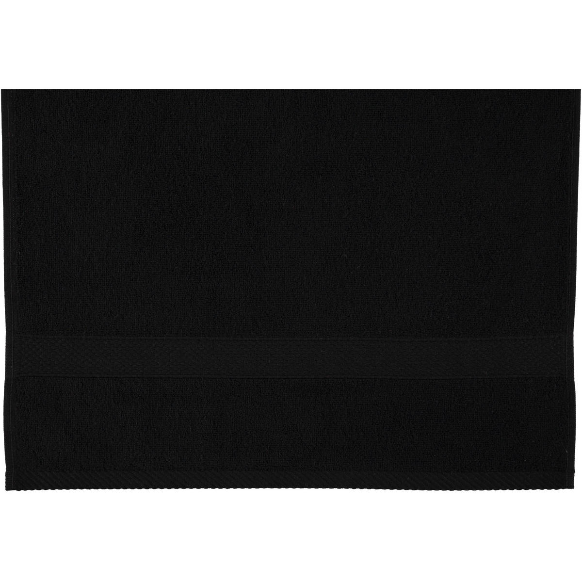 WASCHHANDSCHUH DIAMANT BLACK - 091 - Schwarz, Textil (15/21cm) - Egeria