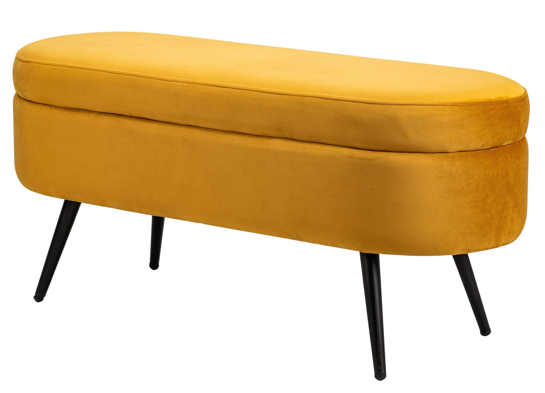 Nordlys Sitzbank Gelb 100x46x36 cm