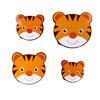 LUNCHBOX 4er-Set - Orange, Kunststoff (13/6.5/14.5cm)