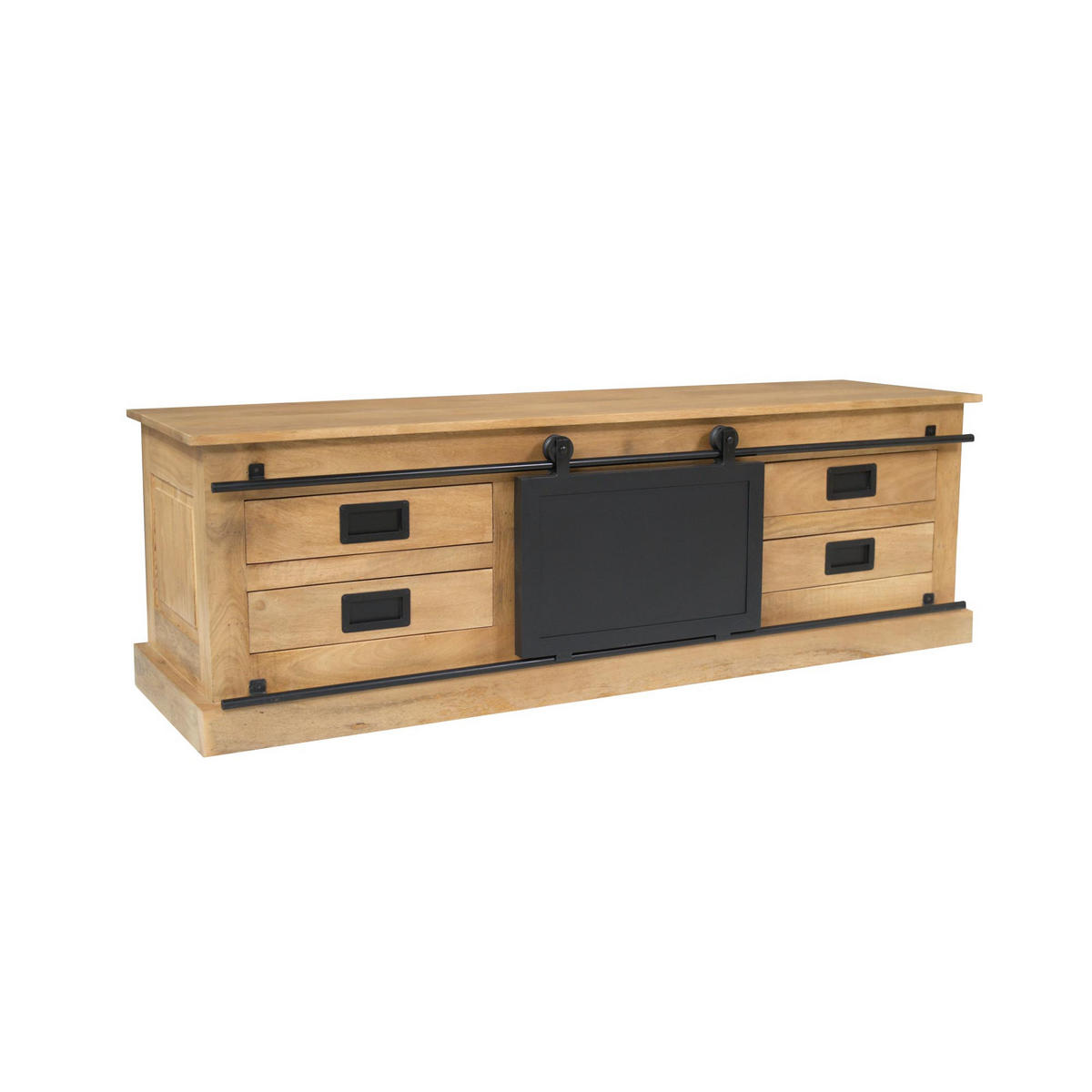 TV-MÖBEL Fresno Braun 45/155/50 cm - Braun, Holz (155/50/45cm) - Starfurn