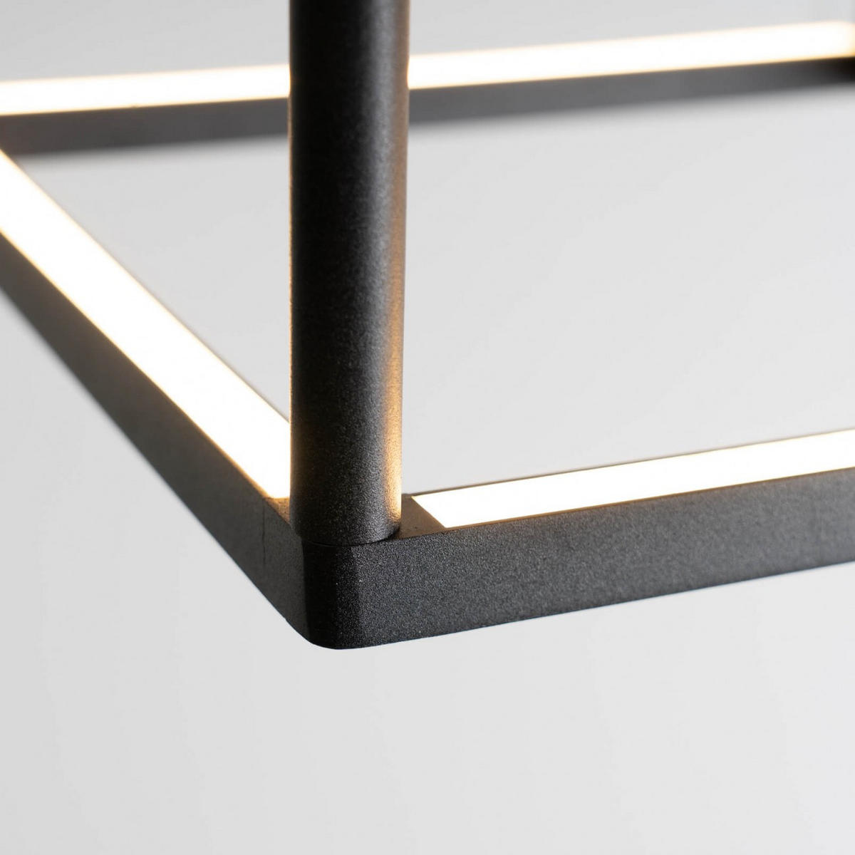 DECKENLEUCHTE Stockholm, Schwarz, 31cm - Schwarz, Metall (31/31/15cm) - KOSILUM