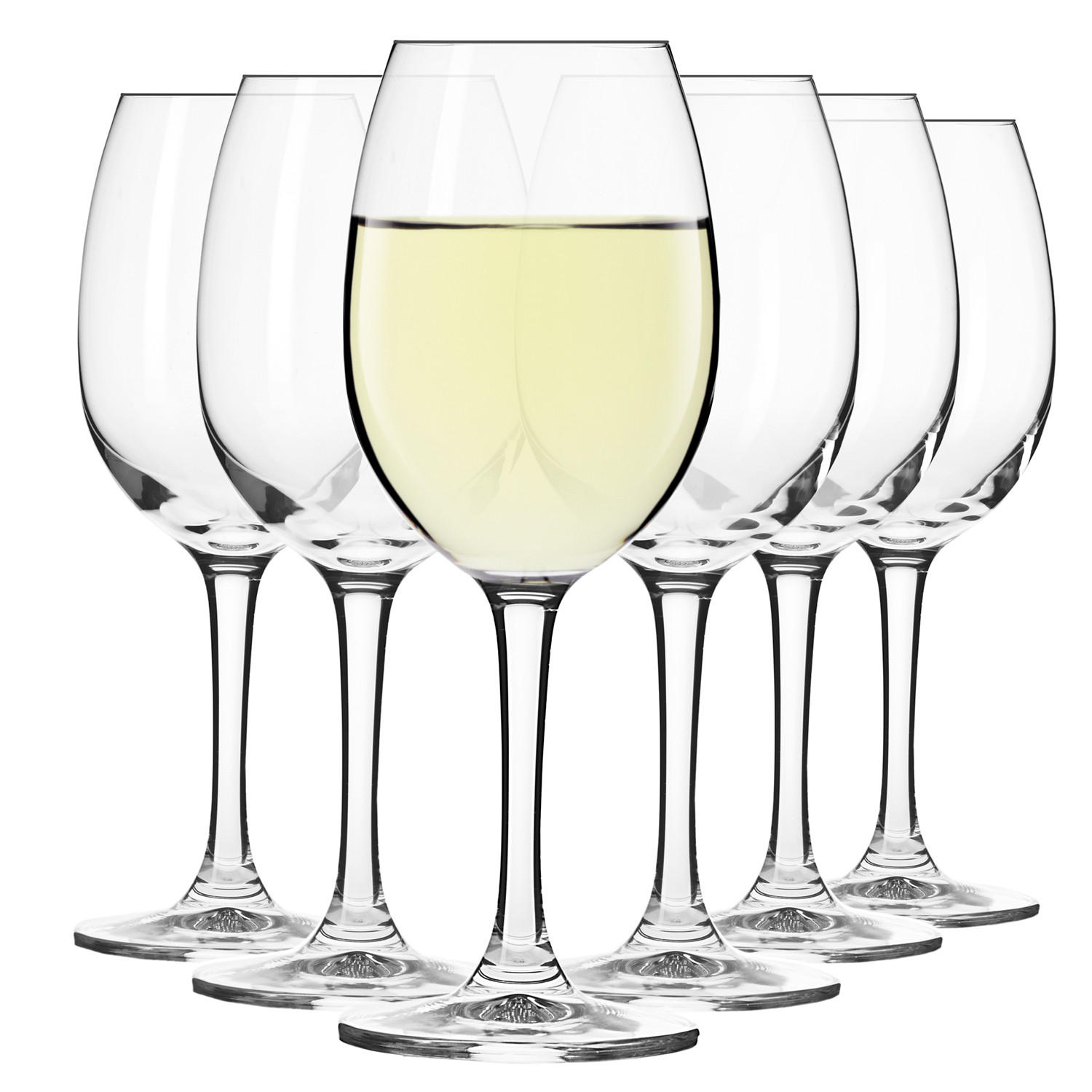 WEINGLÄSER, 6er-Set, 240 ml - Transparent, Glas (0.24L) - Krosno Glass