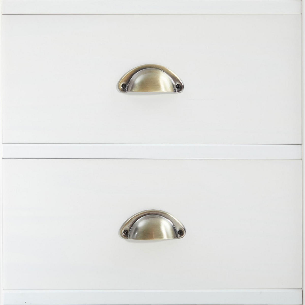 SCHREIBTISCH LANA - Weiß, Holz (54/114/76cm) - IDIMEX