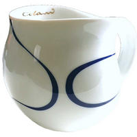 KAFFEEBECHER Loop blue - Goldfarben/Multicolor, Keramik (0.28L) - Luigi Colani Porzellan