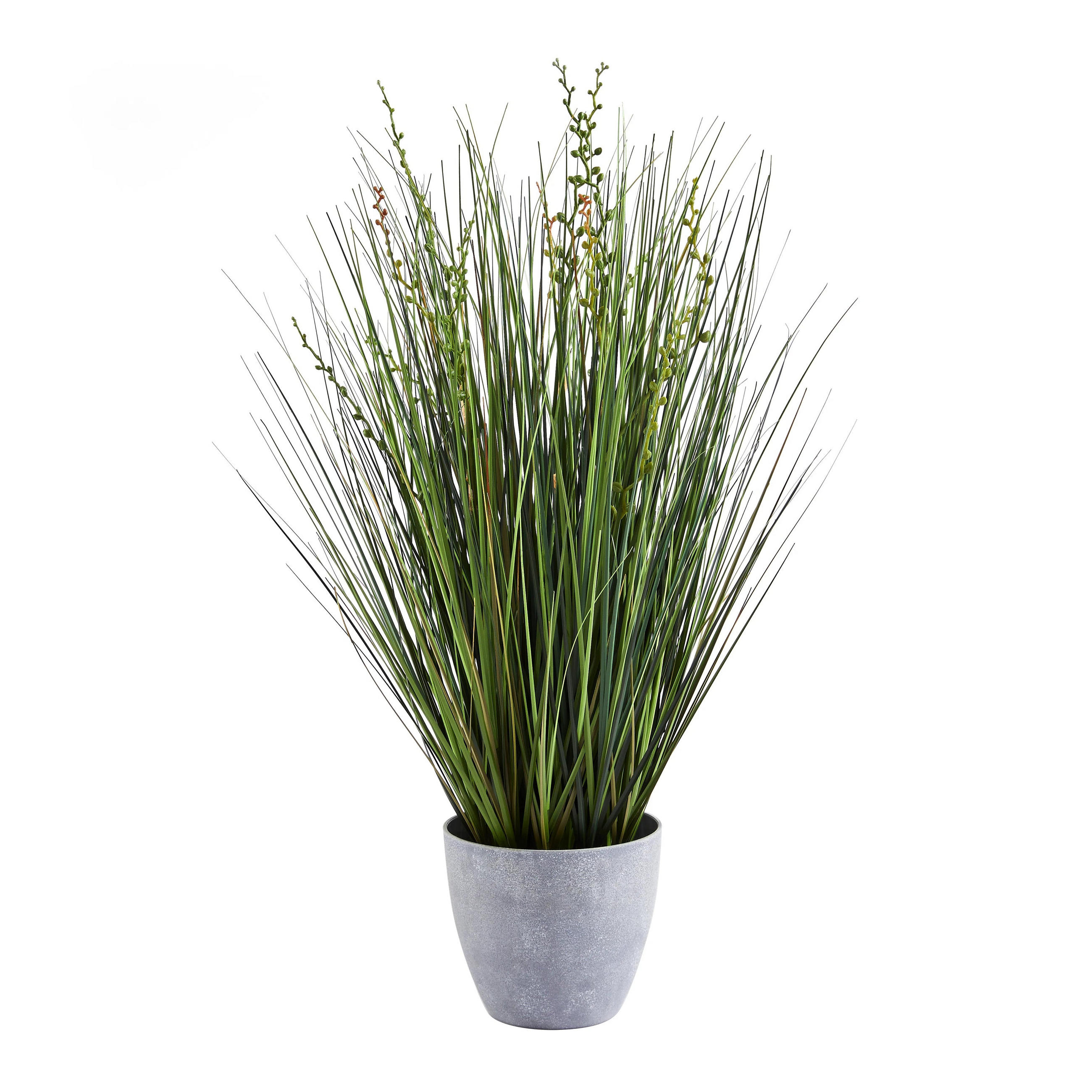KUNSTPFLANZE Künstliches Gras – Isambard 60 cm - Grün, Kunststoff (60cm) - aplanta