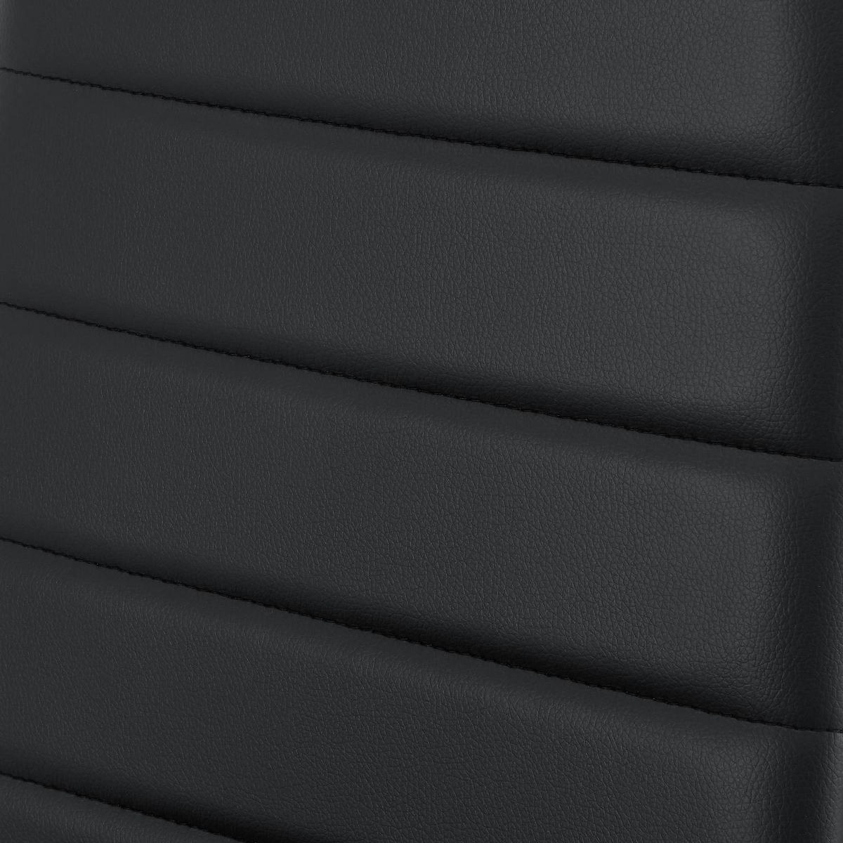ESSGRUPPE Dalya mit Tisch und 4 Stühlen - Schwarz, Metall (70/75/120cm) - Juskys
