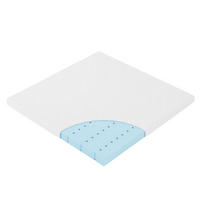 BABYMATRATZE für Laufgitter 120x120 cm, CLOUD Air - Weiß, Textil (118/118cm) - Sämann – make a difference.