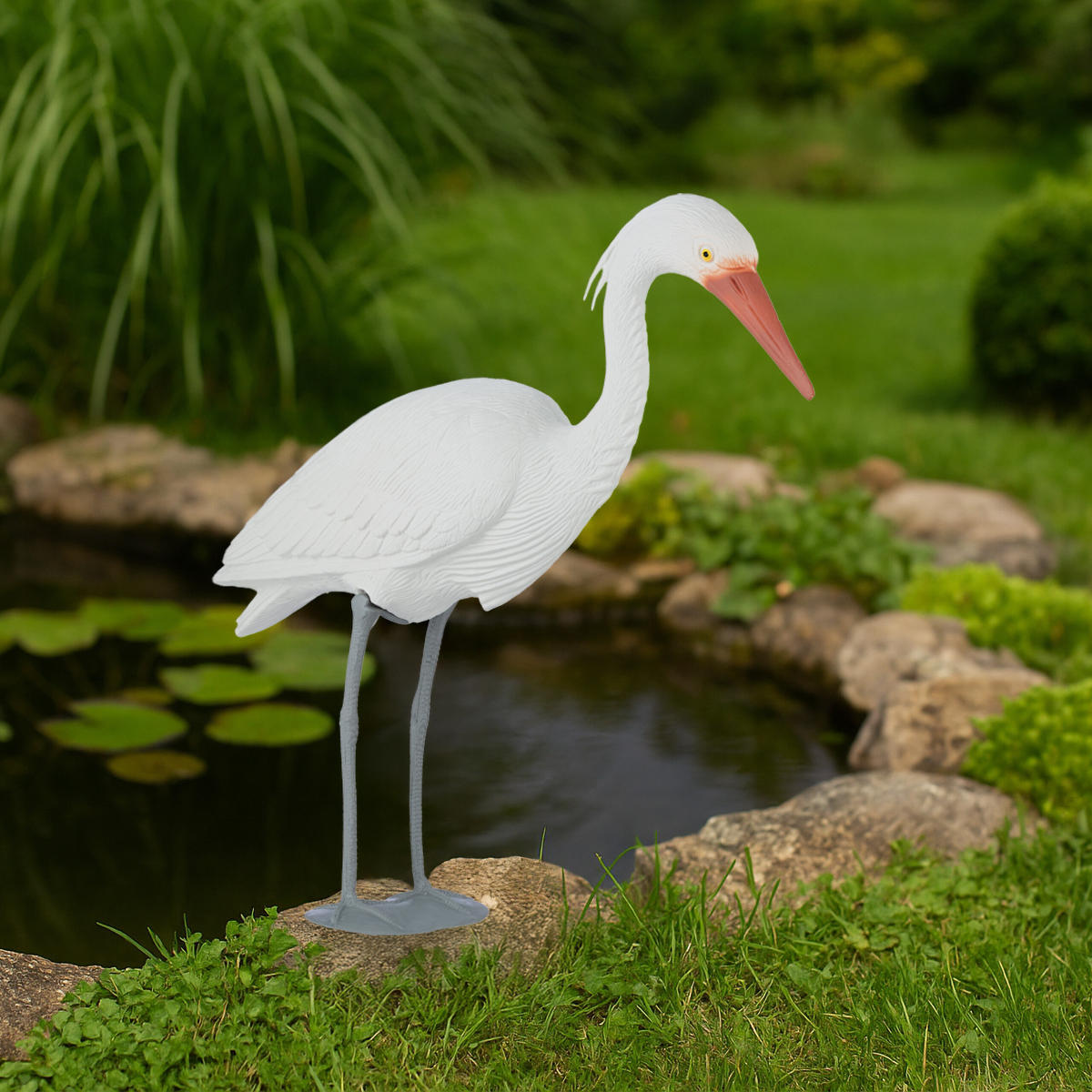 GARTENDEKOFIGUR - Multicolor, Kunststoff (66/61/14cm) - Relaxdays