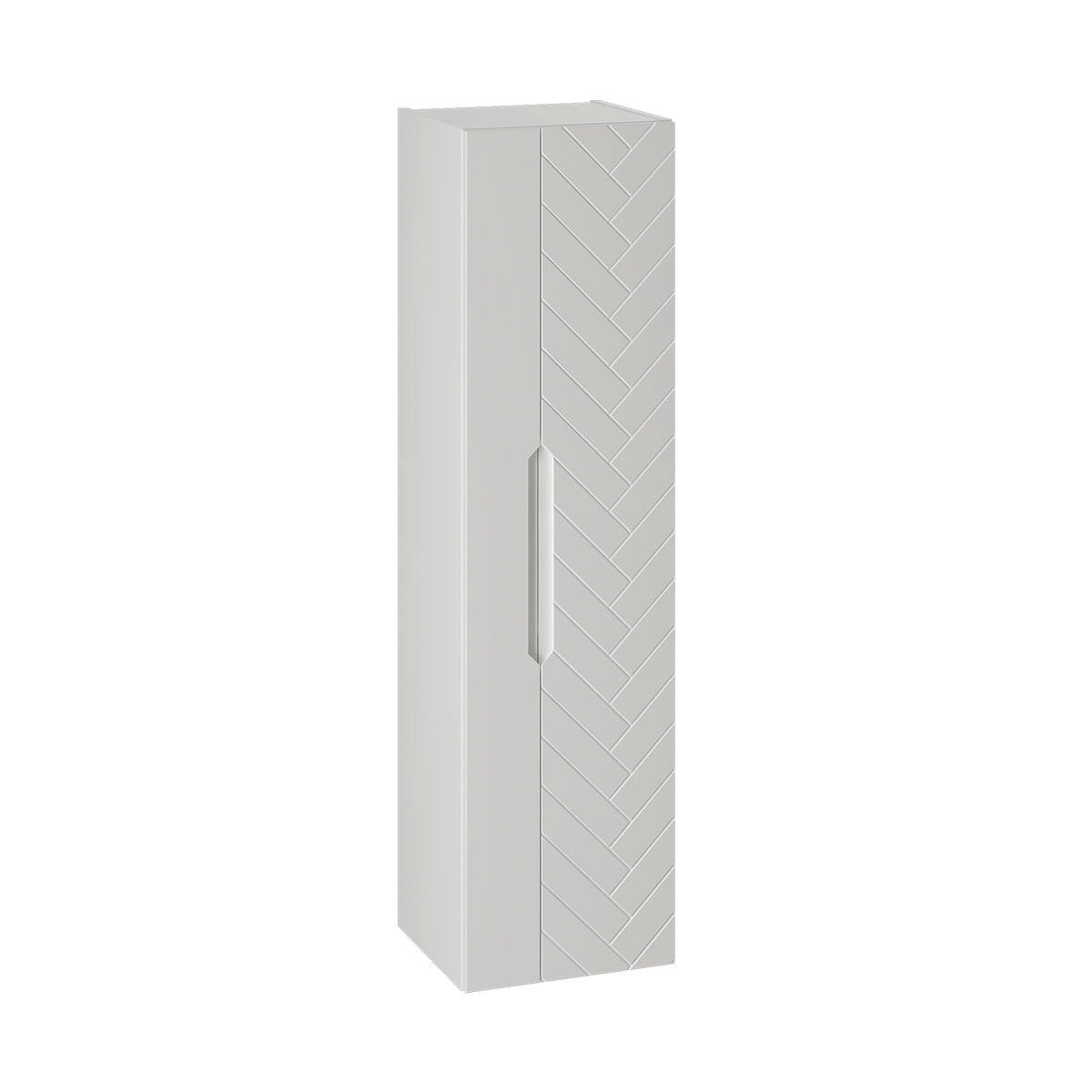 VISEĆI ORMARIĆ Daria Bijeli - bijela, drvni materijal (34.5/130/31.8cm) - Petits-meubles