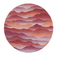 TEPPICH Autumn Gallery Himalaya 240/240 cm - Rot, Kunststoff/Textil (240/240cm) - Louis De Poortere