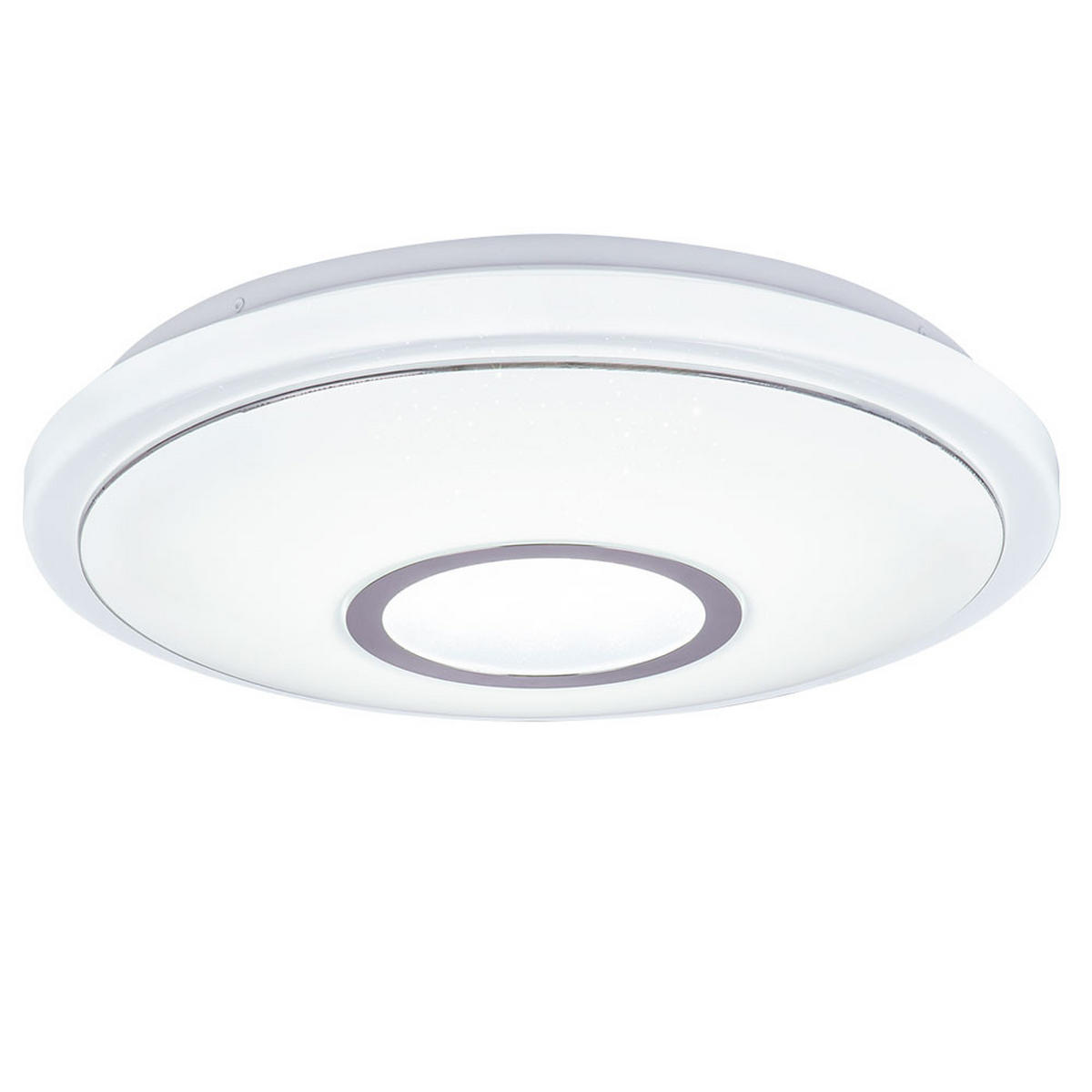 LED DECKENLEUCHTE CONNOR Acryl Weiß - Weiß, Metall (40/40/8cm) - Globo Lighting