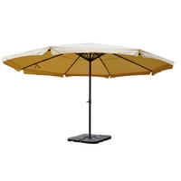 SONNENSCHIRM PRO Cremeweiß - Weiß, Textil (500/500cm) - MCW