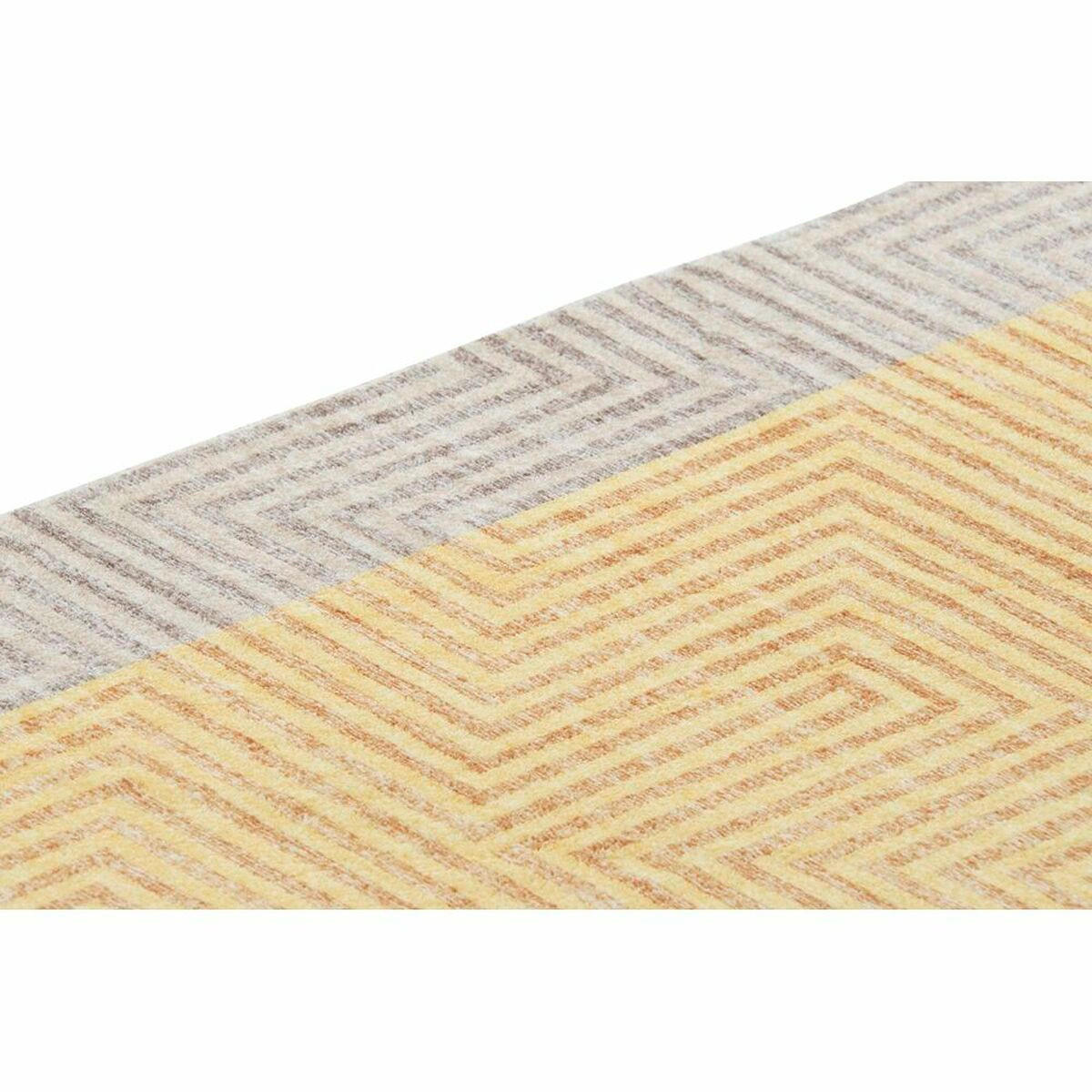 TEPPICH Gelb (160 x 230 x 0,7 cm) - Gelb, Kunststoff (160/230cm) - DKD Home Decor
