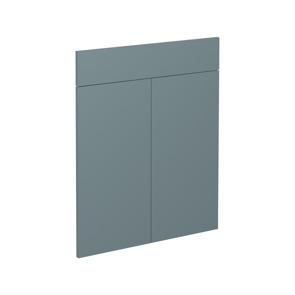 KÖKSFRONT R-Line Blågrå 59.6x70.8 cm möbelfront för underskåp med lådor 70.8/59.6/1.6 cm