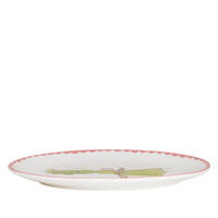TELLER Asperges in Bunt - 27cm - Multicolor, Keramik (27/19.4/2.1cm) - Blond Amsterdam