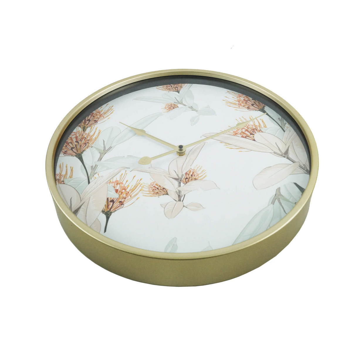 WANDUHR Weiß 40/40/40 cm - Weiß, Holzwerkstoff (40/40/40cm) - Mobili Rebecca
