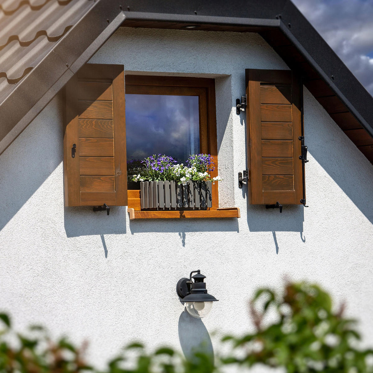 BALKONKASTEN 40 cm, Grau - Grau, Kunststoff (18/38cm) - KADAX
